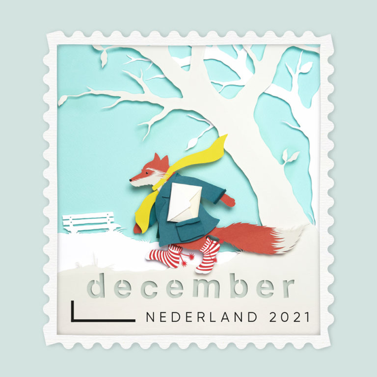 DECEMBERZEGELS 2021 PostNL « Geertje Aalders Illustraties