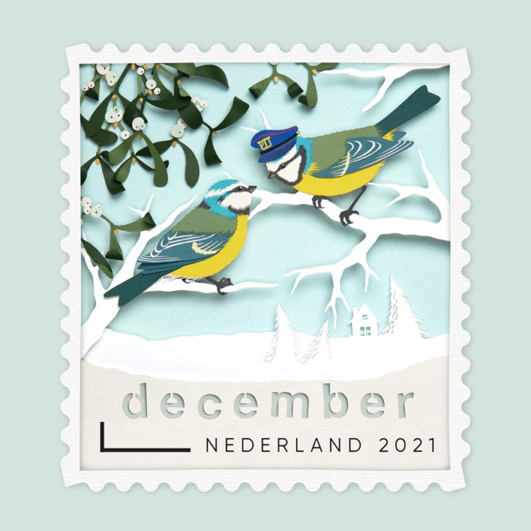 DECEMBERZEGELS 2021 PostNL « Geertje Aalders Illustraties